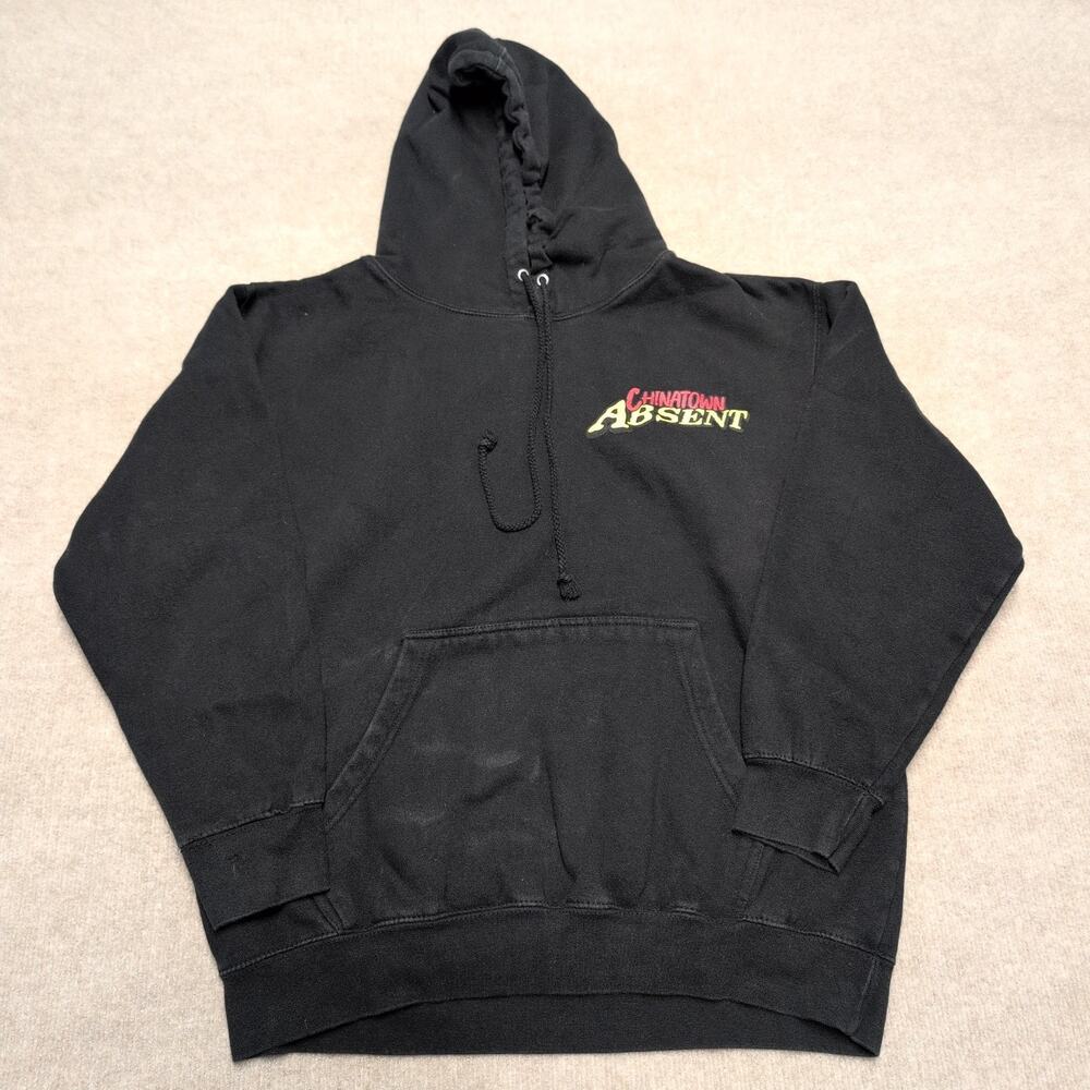 Chinatown Market X Absent Men's Black Hoodie Size M Sweatshirt Pullover